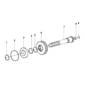 FAST Gearbox Input Reverse Shaft Uganda