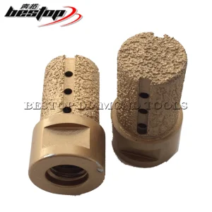 Vacuum welded diamond segment