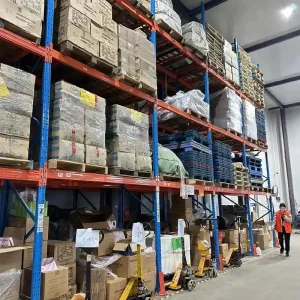 Customized Metal Selective Pallet Rack Accessories Support Bar Row Spacer Beam Frame Horizontal Bracing Upright