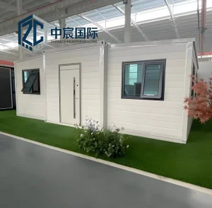 Zhongchen Prefab Container Villa 20ft Expandable Mobile Home with Kitchen Apartment Modern Living Space All in One Ready