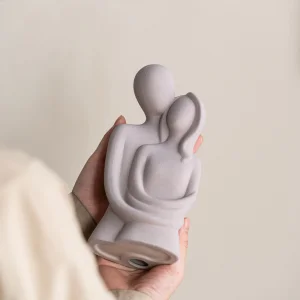 Couple Hugging Statue Modern Abstract Art Sculptures Ez29551