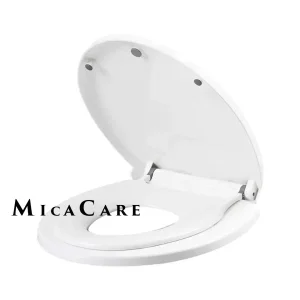 Quick Install Family Toilet Seat with Soft Close for Adults and Children