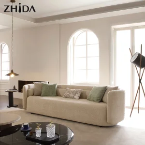 Sofá de Sala de Estar Moderno Mobiliário de Hotel 1 2 3 Assentos Conjunto Luxuoso