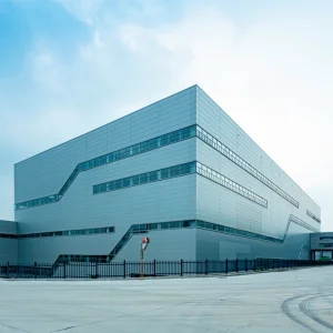 Prefabricated Building Construction Prefab Workshop Hangar Galvanized Light Gauge Steel Structure