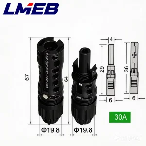 Slocable 1500V Waterproof Solar Cable Connector MC4