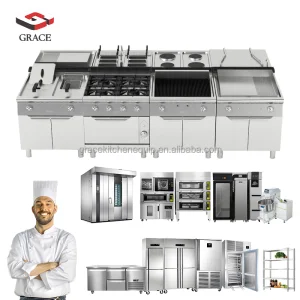 Commercial Electric 1500W Gas Stove Oven Fryer Griddle