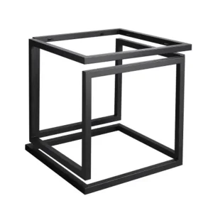 Heavy-duty iron metal box coffee table frame
