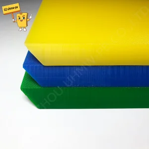 Durable Plastic Cutting Board for Kitchen HDPE Chopping Board with Non Slip Surface
