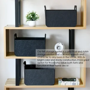 Wholesale Custom Foldable Tote Felt Shopping Bag