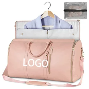 Vintage Leather Duffle Bag