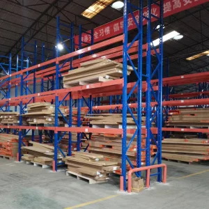 Chinese Manufacturer Warehouse Heavy Duty Pallet Shelves Safety Easy to Disassemble Storage Shelves Customizable Factory Pallets