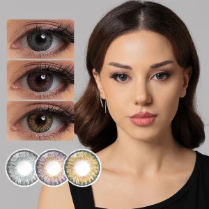 Free Samples Freshgo 3 Tone Eye Lens Eye Contact Lenses Contact Smart Contact Lenses Yearly Contactos De Colores Kontaktlinsen