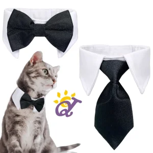 Yuki OEM Wholesale Polyester Colorful Pet Dog Bow Tie Necktie Pet Products