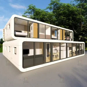 Customized Modular Design Prefab House-Outdoor Apple Cabin
