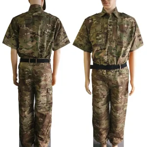 Ropa de estilo deportivo para entrenamiento al aire libre personalizada de fábrica en China, uniforme táctico de seguridad de camuflaje