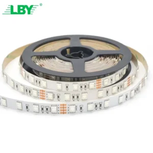 Smart LBY RGB LED Strip 5050 5M 10M Remote Music Sync Light for Bedroom Wedding Decoration Lighting for Sale