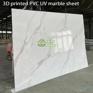 Wholesale PVC sheet patterned background wall