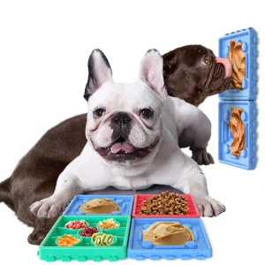 Pet Supplies Best-Selling Products Manufacturers Cross-Border Cat Pet Slow Licking Anti-Choking Basins Slow Food Dog Bowls