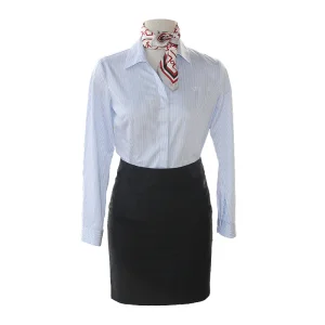 Factory Female Office Formal Set Women Professinal Easy Care Bank Uniform Women's Wear