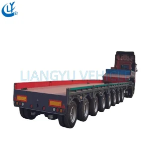 Telescopic Flatbed Trailer for Greece Wind Blades