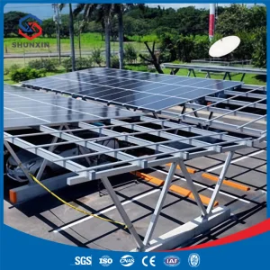 Ground Tilt Adjustable Solar Panel Pole Mounting Bracket