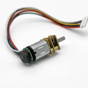 N20 Micro Encoder Motor Reducer 3V 6V DC Encoder Motor With Gearbox Hall Sensor Encoder 7ppr