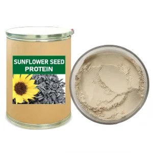 High Quality 100% Natural Vegan Food Grade 50% Sunflower Seed Protein Isolate