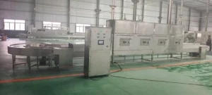 Tunnel Microwave Food Chia Seeds Sterilizer Drying Machine Chia Seed Inactivation Equipment