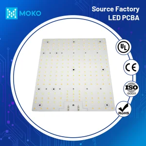 Factory Direct Custom LED Grow Flood Light PCB High Quality SMD Aluminum PCB Board For Grow Lights
