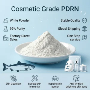 Ingrelonier Supply Cosmetic Grade High Purity 99% White PDRN Polydeoxyribonucleotide Powder For Skin