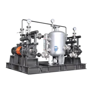 Hybrid Liquid Ring-Roots Industrial Diaphragm Vacuum Pump for High Volume Applications