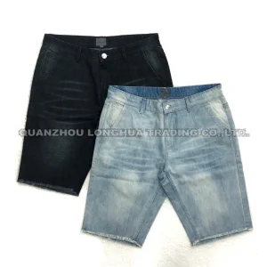 Men′ S Boy′ S Denim Jeans Shorts Apparel Trousers Kids Wear New Fashion Cotton Indigo