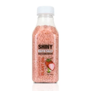 OEM Strawberry Healing Soaking Crystal Natural Herbal Shiny Bath Salt with Different Fragrance and Printed Package