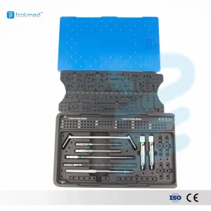 Orthopedic Surgical Instruments Mini Fragments Titanium Locking Plate Instrument Set