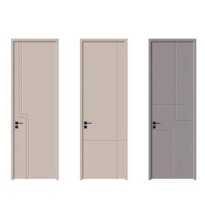 BALOM Customized Modern Wood Plastic Composite Waterproof Wpc Door