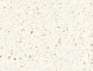 Ice White Granules Engineered Quartz Stone for Kitchen Tops