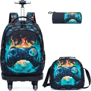Bolsas de Rodas de Alta Qualidade e Grande Capacidade, Bolsas de Moda, Bolsas Duráveis para Estudantes, Bolsas de Trolley