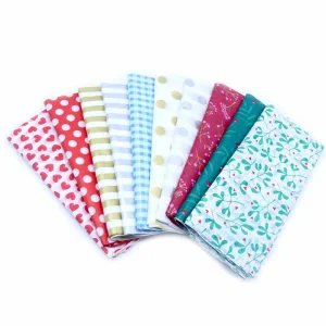 50x70 Custom logo Hot Sale Recyclable 17gsm Thick Luxury Pattern Cloths Baby Garment Soft Gift Tissue Wrapping Paper Printed