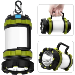 Portable LED Camping Hanging Light Tent Outdoor Waterproof LED Searchlight Lantern
