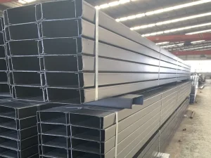 OEM Hot Dipped Galvanized C Purlin Construction Light Weight Support