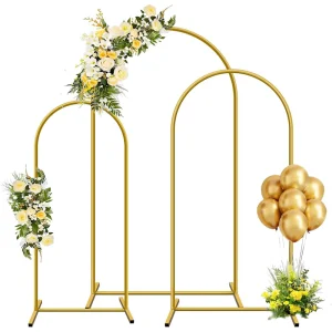 Balloon Artificial Flower Garden Wreath Metal Stand Arch for Birthday Wedding Decorations