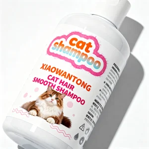 Cats Shampoo Hairball Control With No Sulfates Reduces Loose Body Hair For Less Stomach Hairballs 250ml (8.5 Fl Oz)