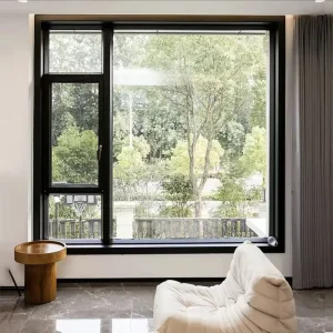 Ventana de casement de aluminio a prueba de agua