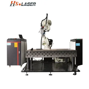 Raycus Laser Source Automatic CNC Robot Welder Industrial Laser Welding Arm System