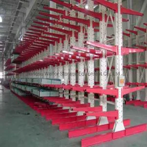 Estantería cantilever de alta resistencia para almacenamiento en almacén de mercancías irregulares