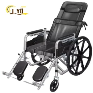 Manual Folding Rehabilitation Equipment Manual Standing Wheelchair for Adults