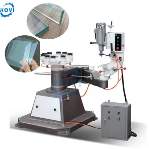 Portable Irregular Glass Edging Beveling Machine Manual Round Manual Glass Edge Grinding Polishing Machine