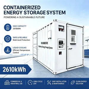 3mwh Liquid Cooled Containerized Bess LiFePO4 Battery Energy Storage for Industrial Commercial Use