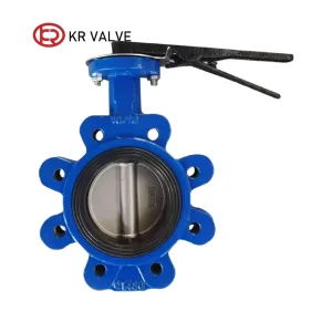 OEM Soft Seal Lug Butterfly Valve GGG40