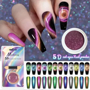5D Optical Chameleon Magnetic Powder